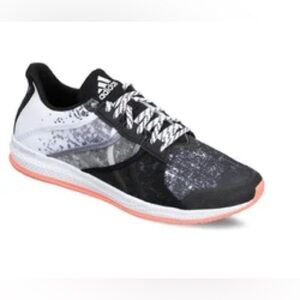 Adidas Gymbreaker Bounce W BB3985 Training Shoes White Black Grey Orange Sz 8